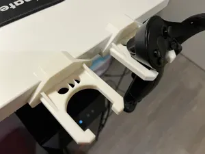 Valve Index Controller Desk Mount Hook (Ikea Trotten, Any 20mm Desk)