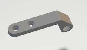 Toilet seat hinge