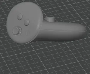 Oculus Meta Quest 3 controller 3D scan
