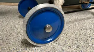 Steiff donkey (~1960) replacement rubber rollers