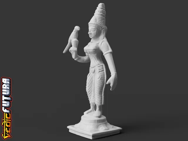 Meenakshi - Fish Eyed Warrior Goddess — Фото 3 из 8