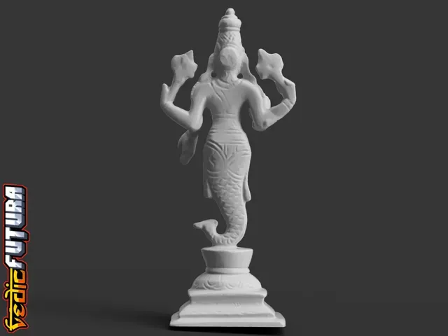 First Avatar of Vishnu - Matsya (The Fish) — Фото 4 из 8