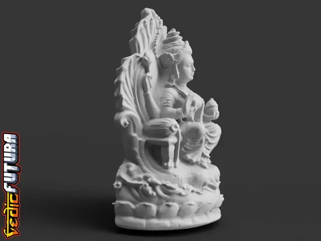 Lakshmi on a Lotus Throne — Фото 2 из 8