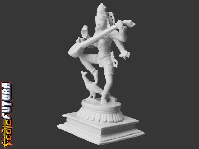 Saraswati Dancing with Peacock — Фото 2 из 8
