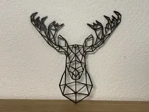 Moose head geometric / Elch Kopf