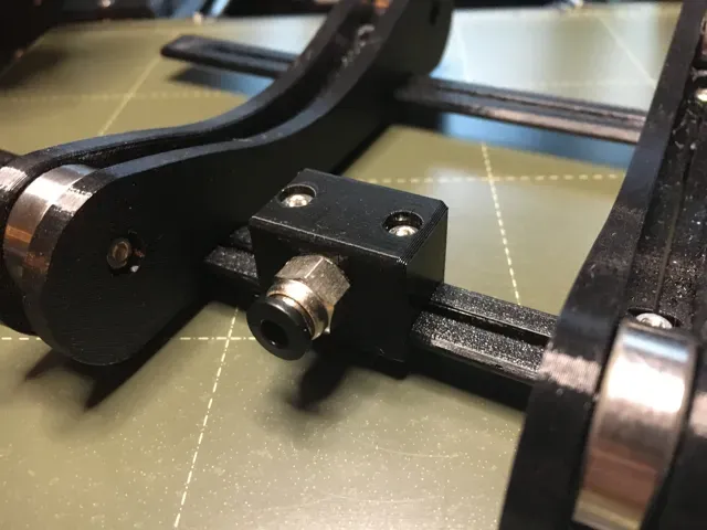 PC4-M10 PTFE tube fitting for original Prusa MINI spool holder ( reverse bowden ) — Image 10 of 12