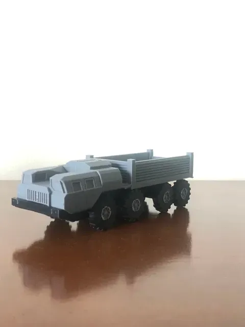 MAZ 7310/MAZ 543 SCALE 1:72, 1:35 COLOR PRINT