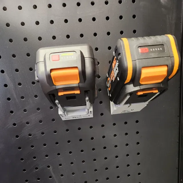 Worx Battery Holder for 1 Inch Pegboard — Image 2 of 4