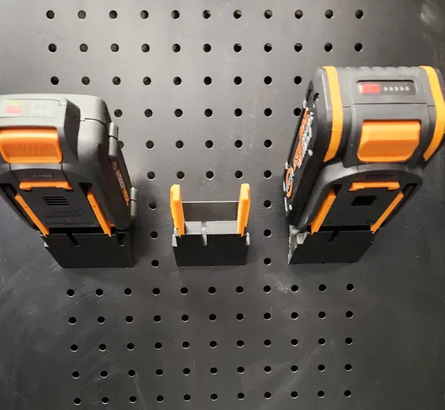 Worx Battery Holder for 1 Inch Pegboard