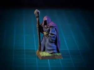Hooded Stranger 28mm (No supports, FDM)