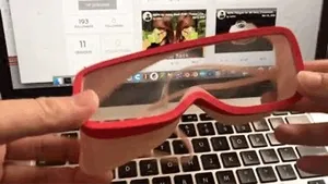 Flexible Goggles Optimised for 3DP [Print on Transparent Film Challenge] 7-size Covid-19