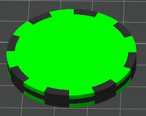 Golf Ball Marker - Poker Chip Style Blank