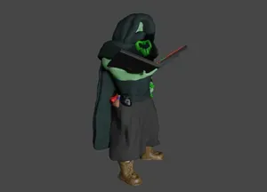 Warlock human figure