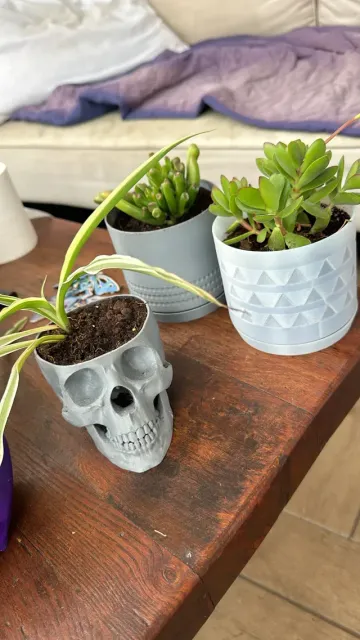 Planter 06 - Three Little Pots, with saucer — Фото 7 из 9