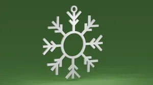 Snowflake 03 (Christmas tree ornament)