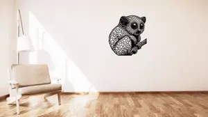 Tarsius / Nártoun voronoi wall decoration