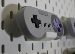 Nintendo Switch Online Super Famicom SNES SFC 8bitdo SN30 SF30 Wireless Controller Skadis Mount