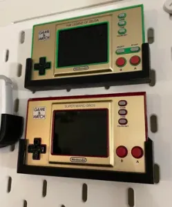 Mario and Zelda Game & Watch Ikea Skadis Mount