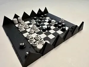 Roll-up Chess/Checker - magnetic