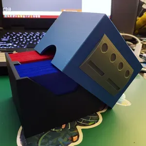 Deckbox Doble/Dual Pokmon TCG Game Square Not a Gamecube
