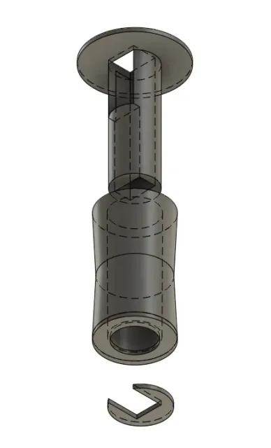 FLSUN V400 filament spool holder — Фото 2 из 7