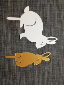 Easter Bunnies Garden Stakes