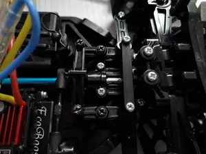 Tamiya TT02 steering brace