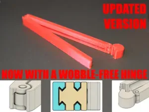 Print-in-Place Bag Clip (Parametric)