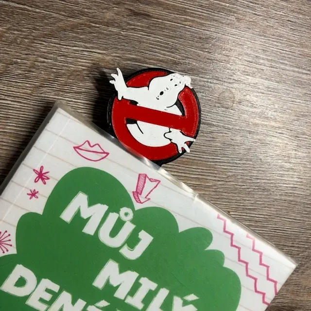 Ghost busters bookmark, záložka do knihy — Фото 3 из 4