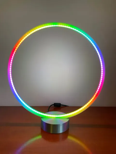 LED RGB DESIGNER CIRCLE RING HALO LIGHT LAMP APP — Фото 3 из 16