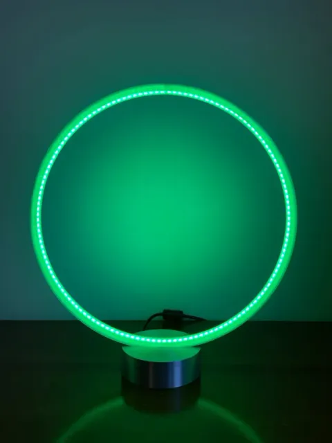 LED RGB DESIGNER CIRCLE RING HALO LIGHT LAMP APP — Фото 4 из 16