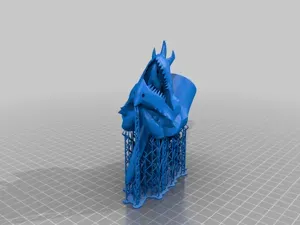 Instant pot dragon for resin printers