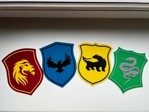 Harry Potter Houses Logos - Easy Multicolor Print