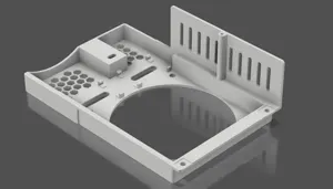 Ender 3 V2 motherboard cover Noctua NF-A9x14 fan