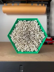 Insect hotel for solitary bees