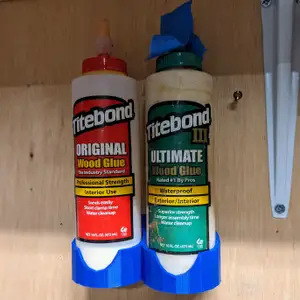Wall Mounted Titebond Glue Bottle Holder