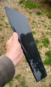 RC Sailboat keel fin for IOM carbon fiber mold