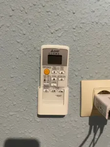 air-conditioning remote holder