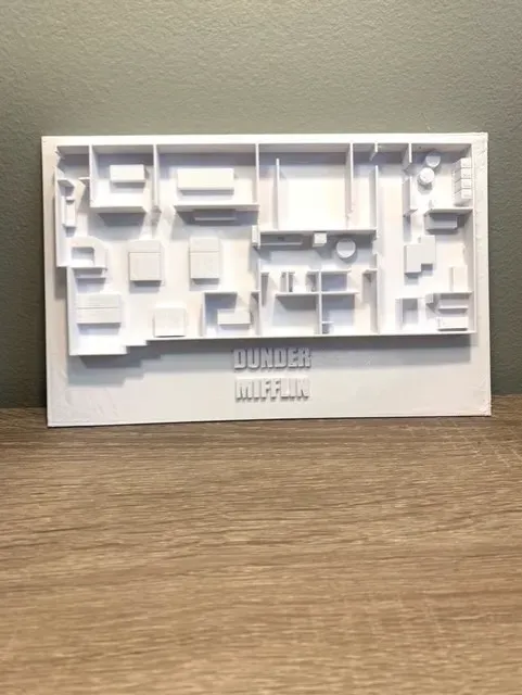 The Office floorplan