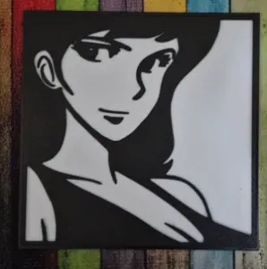 Lupin the Third - Fujiko 2d wall art