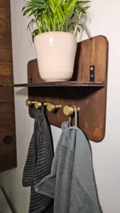 Invisible Wall-mounted Hook / Knob / Hanger