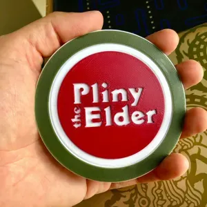 Pliny the Elder Beer Coaster - USA
