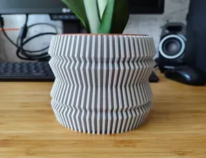 Modern Gear Plant pot and Planter - Vase mode