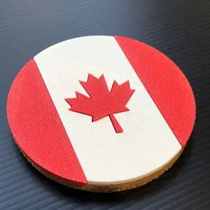 Canada - Flag Beer Coaster