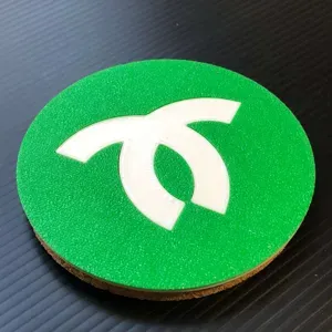 Kobe, Japan - Flag Beer Coaster