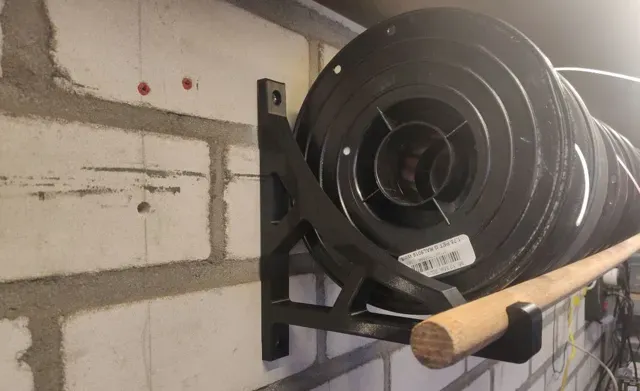 Filament spool wall mount (single or dual rod)