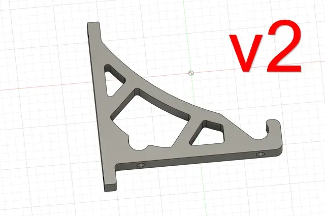 Filament spool wall mount (single or dual rod) — Image 7 of 7