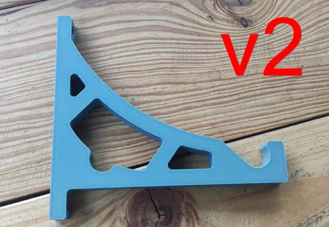 Filament spool wall mount (single or dual rod) — Image 3 of 7