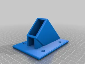 2040 extrusion wall mount 45 degree