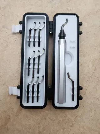 Rugged Deburring Tool Case With Latches 150mm — Image 2 of 8
